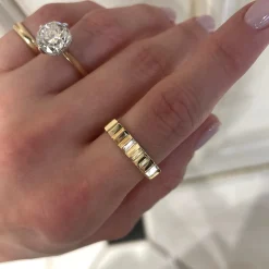Fluted Stacking Band