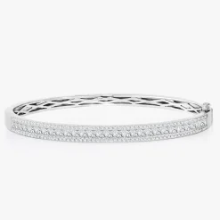Francine Princess Cut Diamond Bangle 3.30 ctw