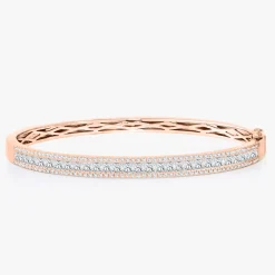 Francine Princess Cut Diamond Bangle 3.30 ctw