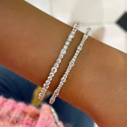 Genevieve Diamond Bangle Bracelet 1.50 ctw & 3.25 ctw