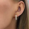 Georgie Diamond Huggie Earrings 1.25 ctw