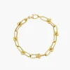 Giada Link & Bead Chain Bracelet