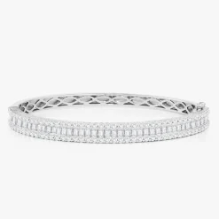 Gianna Baguette Diamond Bangle 6.28 ctw