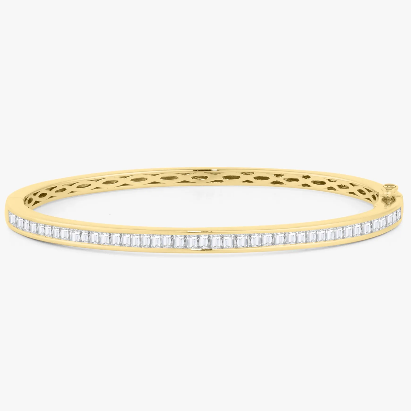 Hendrik Baguette Bezel Diamond Bangle 2.30 ctw