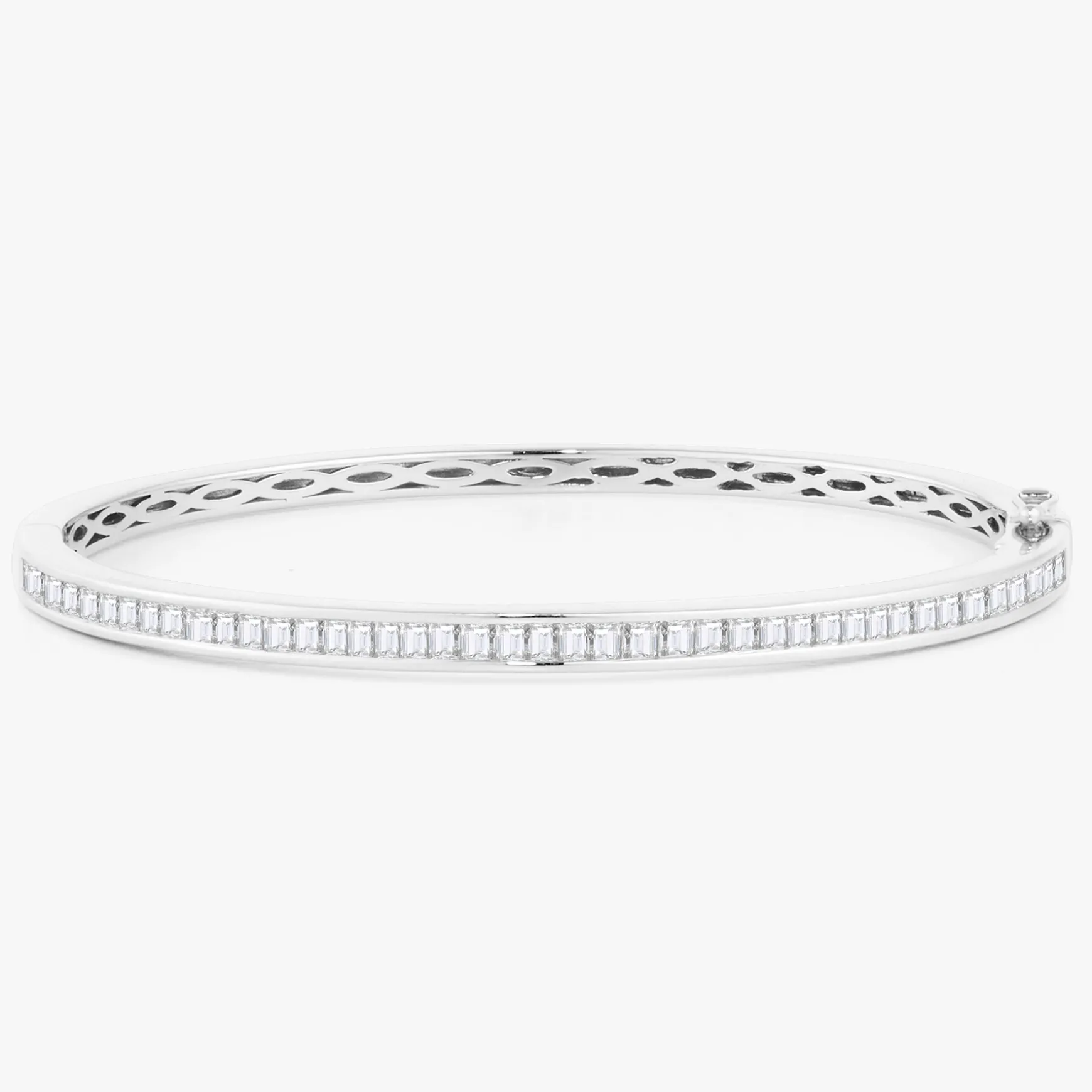 Hendrik Baguette Bezel Diamond Bangle 2.30 ctw