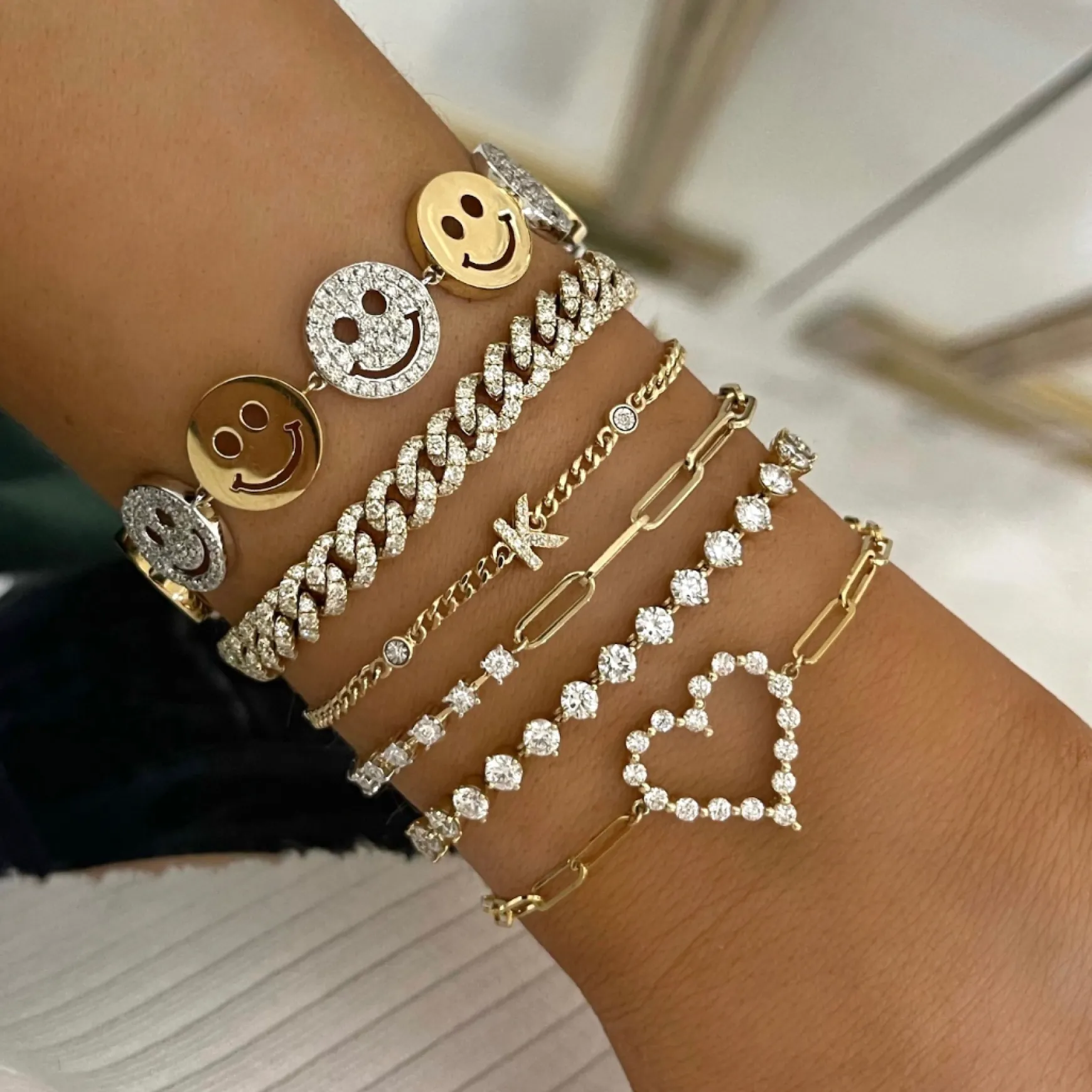 Initial Cuban Link Bracelet