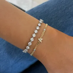 Initial Cuban Link Bracelet