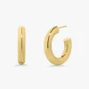 Jade Tube Hoops 15mm