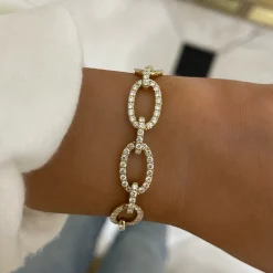 Jenn Diamond Chain Bracelet 5.10 ctw