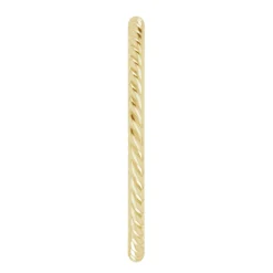 14k Gold Skinny Rope Eternity Band