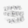 Kehlani Three Row Multi-Shape Diamond Band 3.59 ctw