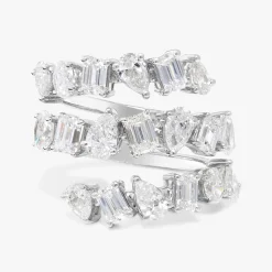 Kehlani Three Row Multi-Shape Diamond Band 3.59 ctw