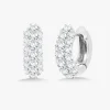 Kennedy Pave Diamond Huggie Earrings 1.64 ctw