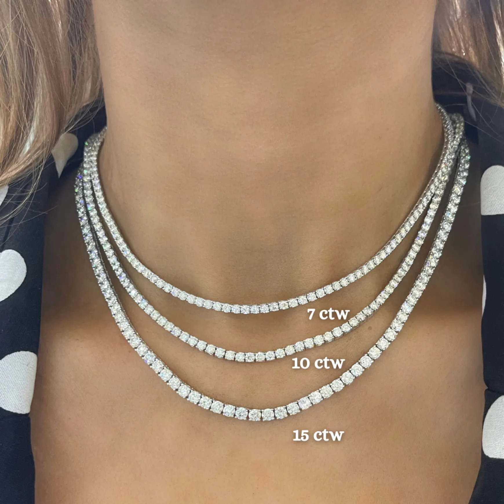 Kessler Diamond Tennis Necklace