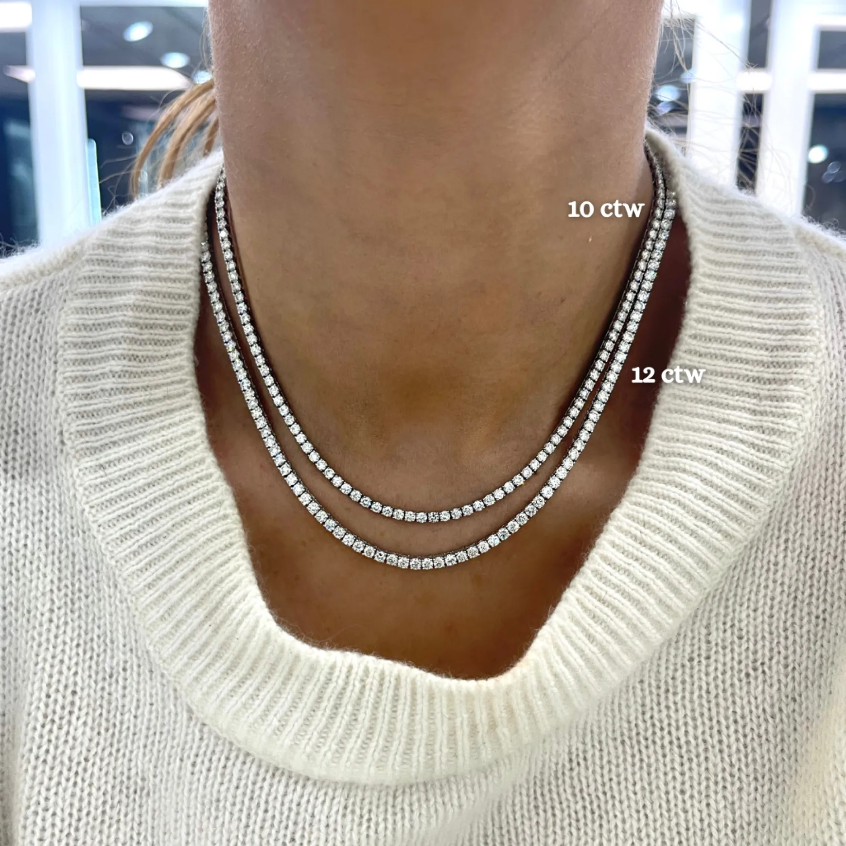 Kessler Diamond Tennis Necklace