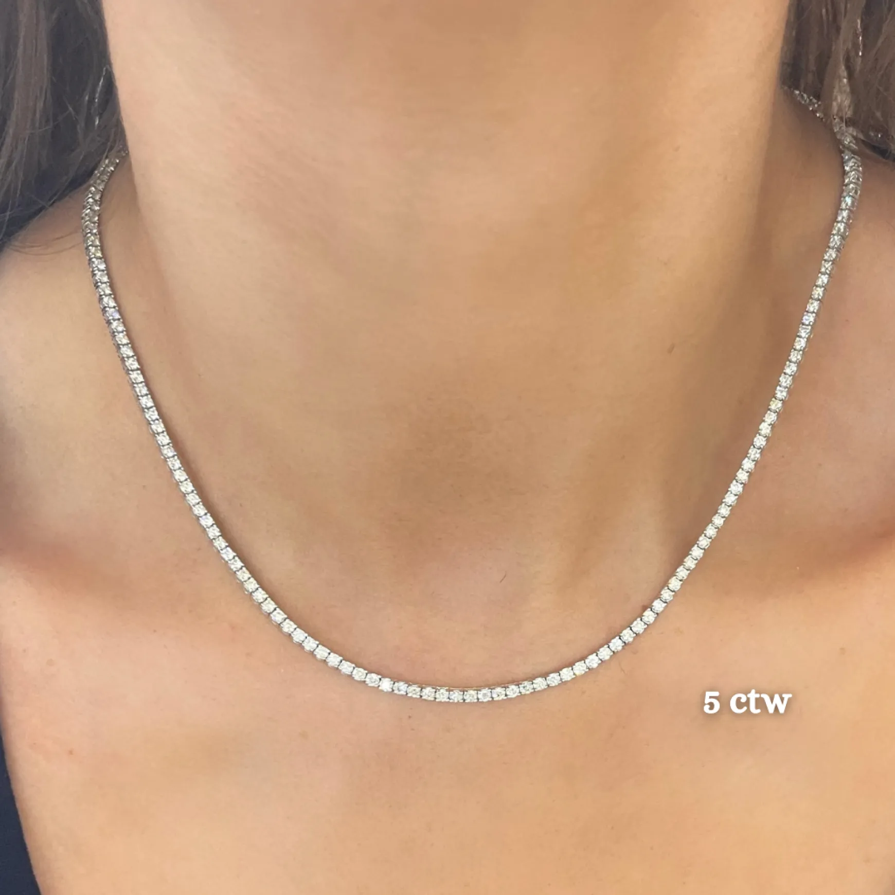 Kessler Diamond Tennis Necklace