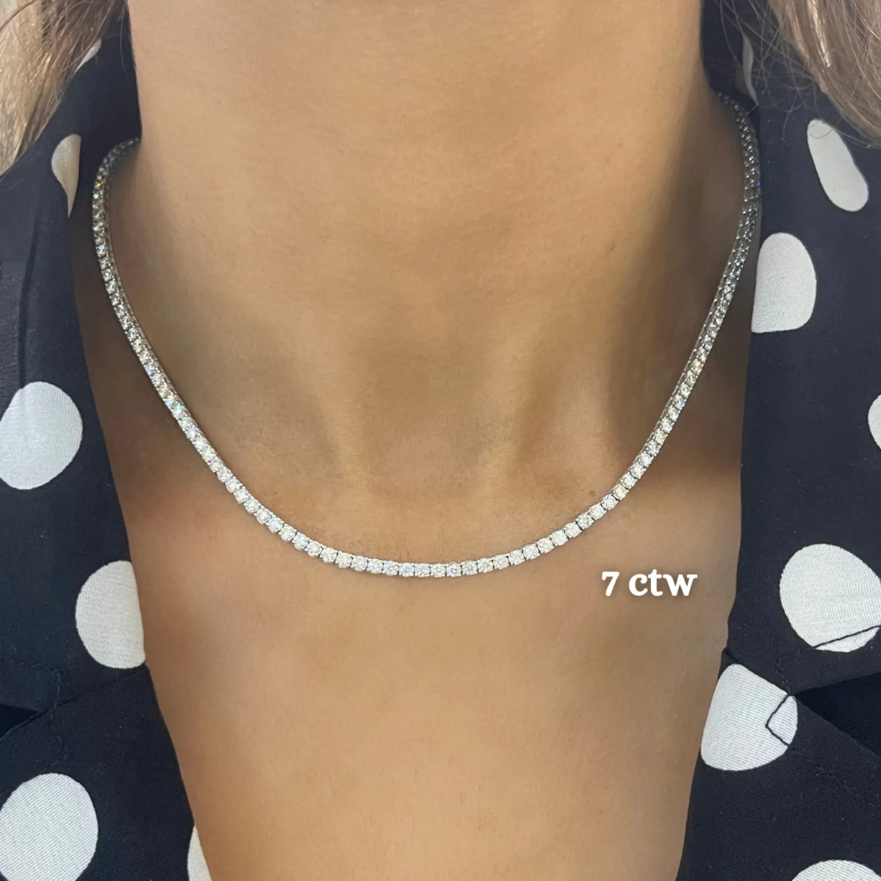 Kessler Diamond Tennis Necklace