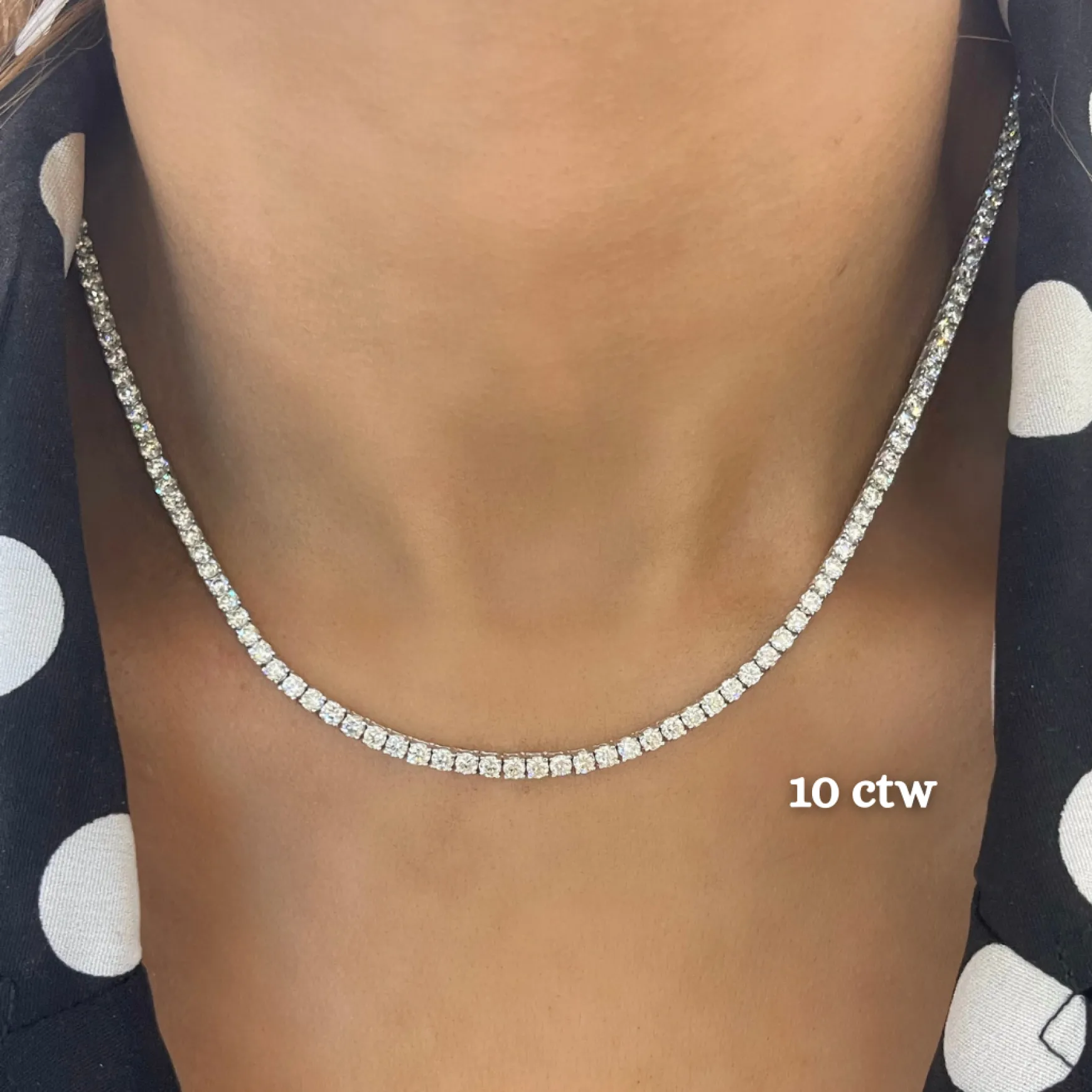 Kessler Diamond Tennis Necklace