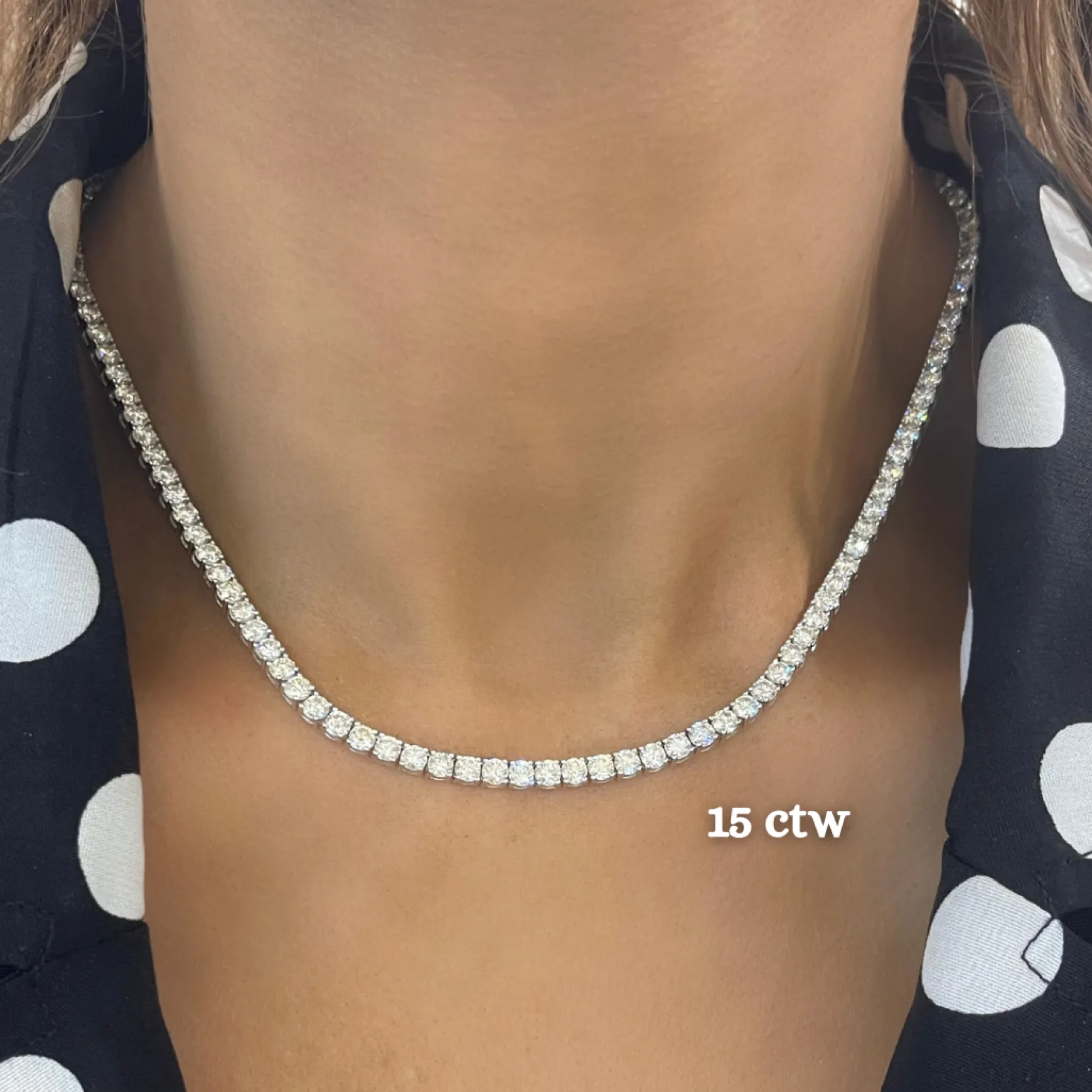 Kessler Diamond Tennis Necklace