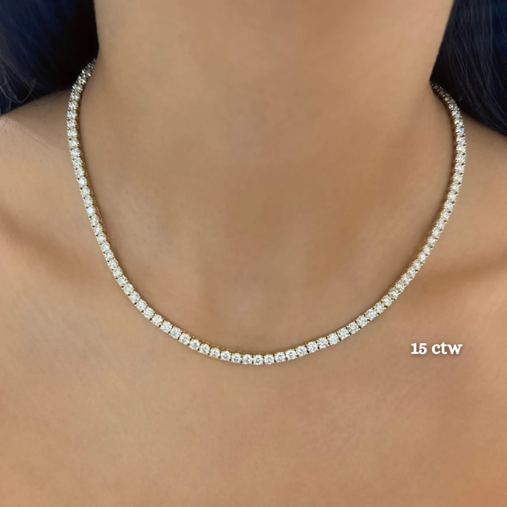 Kessler Diamond Tennis Necklace