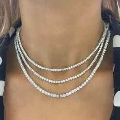 Kessler Diamond Tennis Necklace