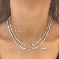 Kessler Diamond Tennis Necklace