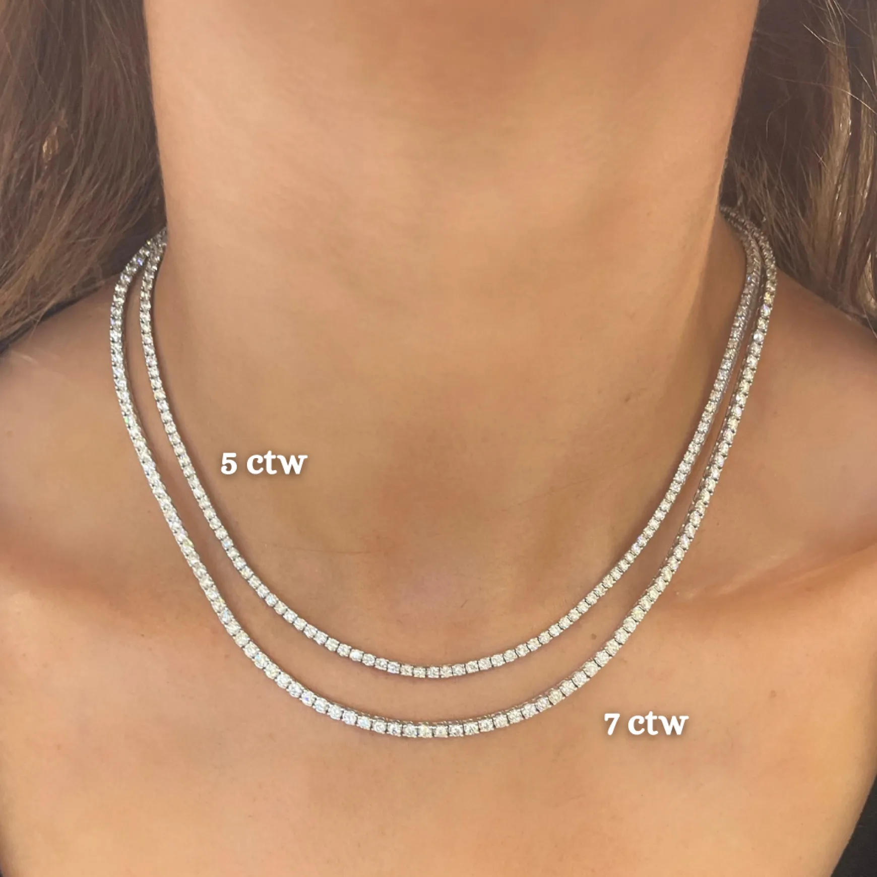 Kessler Diamond Tennis Necklace