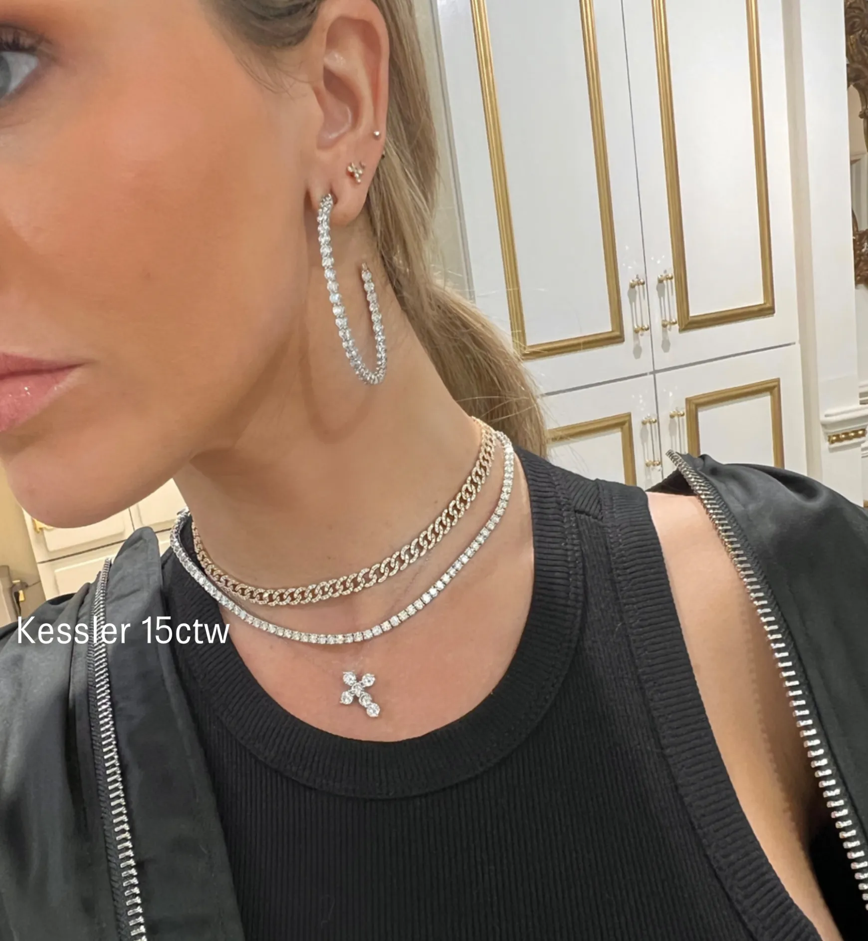 Kessler Diamond Tennis Necklace