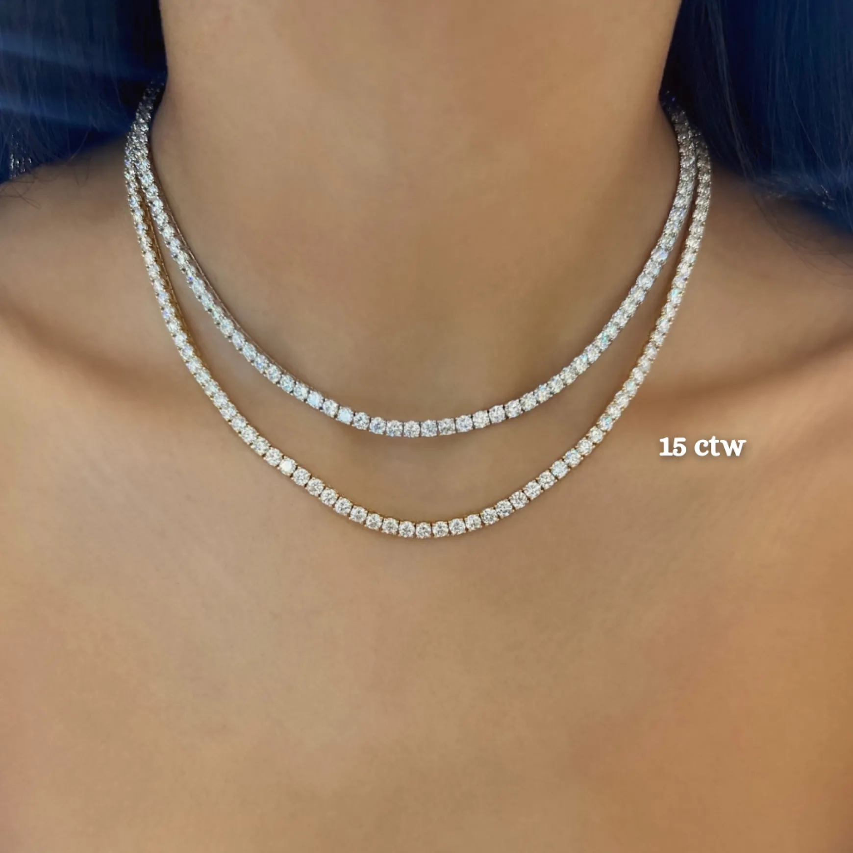 Kessler Diamond Tennis Necklace