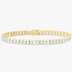 Kyle Emerald Cut Diamond Tennis Bracelet 11.63 ctw