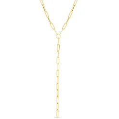 Lariat Paperclip Necklace