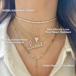 Lariat Paperclip Necklace