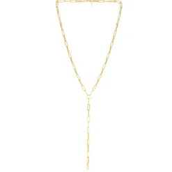Lariat Paperclip Necklace