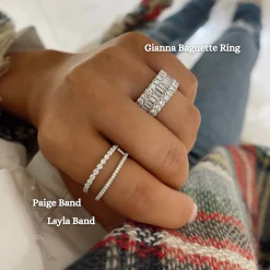 Layla Dainty Diamond Band 0.10 ctw