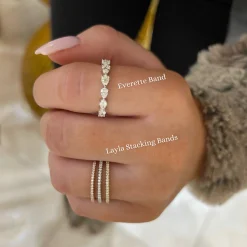 Layla Dainty Diamond Band 0.10 ctw