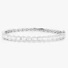 Lilium Tapered Baguette Diamond Bangle 2.10 ctw