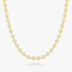Little Drew Smiley Pave Diamond Adjustable Necklace