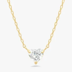 Lover Diamond Heart Necklace