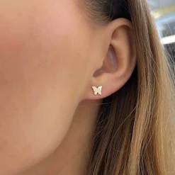 Lulu Butterfly Stud Earrings