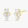 Malina Cluster Stud Earrings