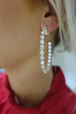Mama's Charlie Cloud® Diamond Hoop Earrings 11.00 ctw