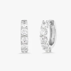 Mama's Georgie Diamond Huggie Earrings 2.00 ctw