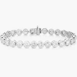 Mama's Milgrain Tennis Bracelet 14.60 ctw.