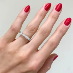 Mamas Odessa East to West Oval Diamond Band 1.70 ctw