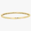 Mini Amour Gold and Diamond Station Bangle
