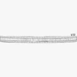 Mini Brooks Tapered Baguette Diamond Bangle 2.42 ctw