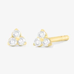 Mini Trilogy Cluster Stud Earrings