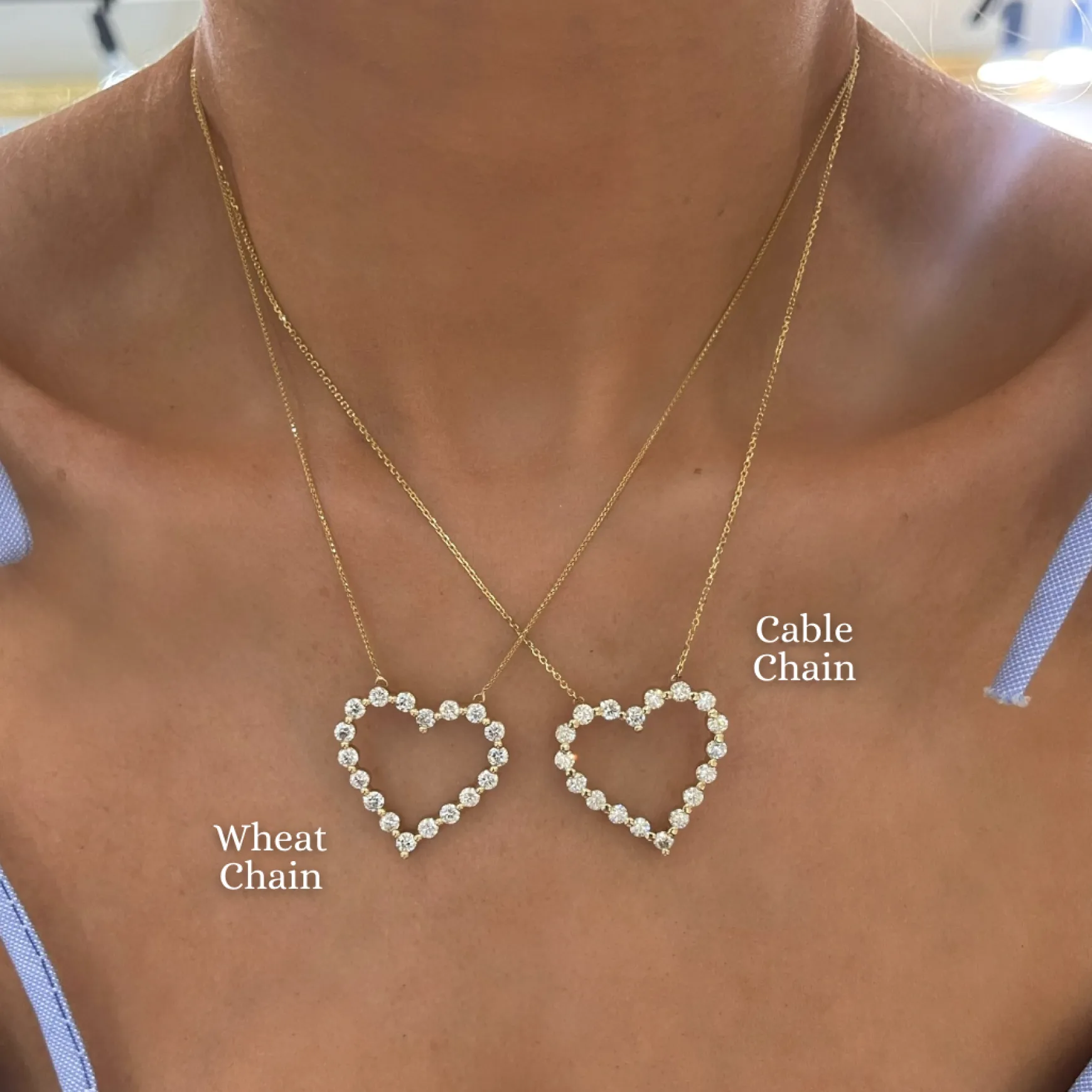 0.6mm Diamond Cut Round Wheat Chain