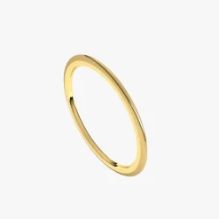 1mm Gold Stacking Spacer Band