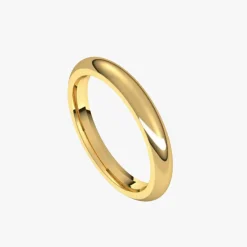 3mm Gold Stacking Spacer Band